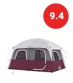 straight wall cabin tent